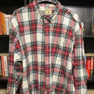Red Head Brand Co. Men's Multi-Color Plaid Heavy Flannel Shirt Sz. 4XL